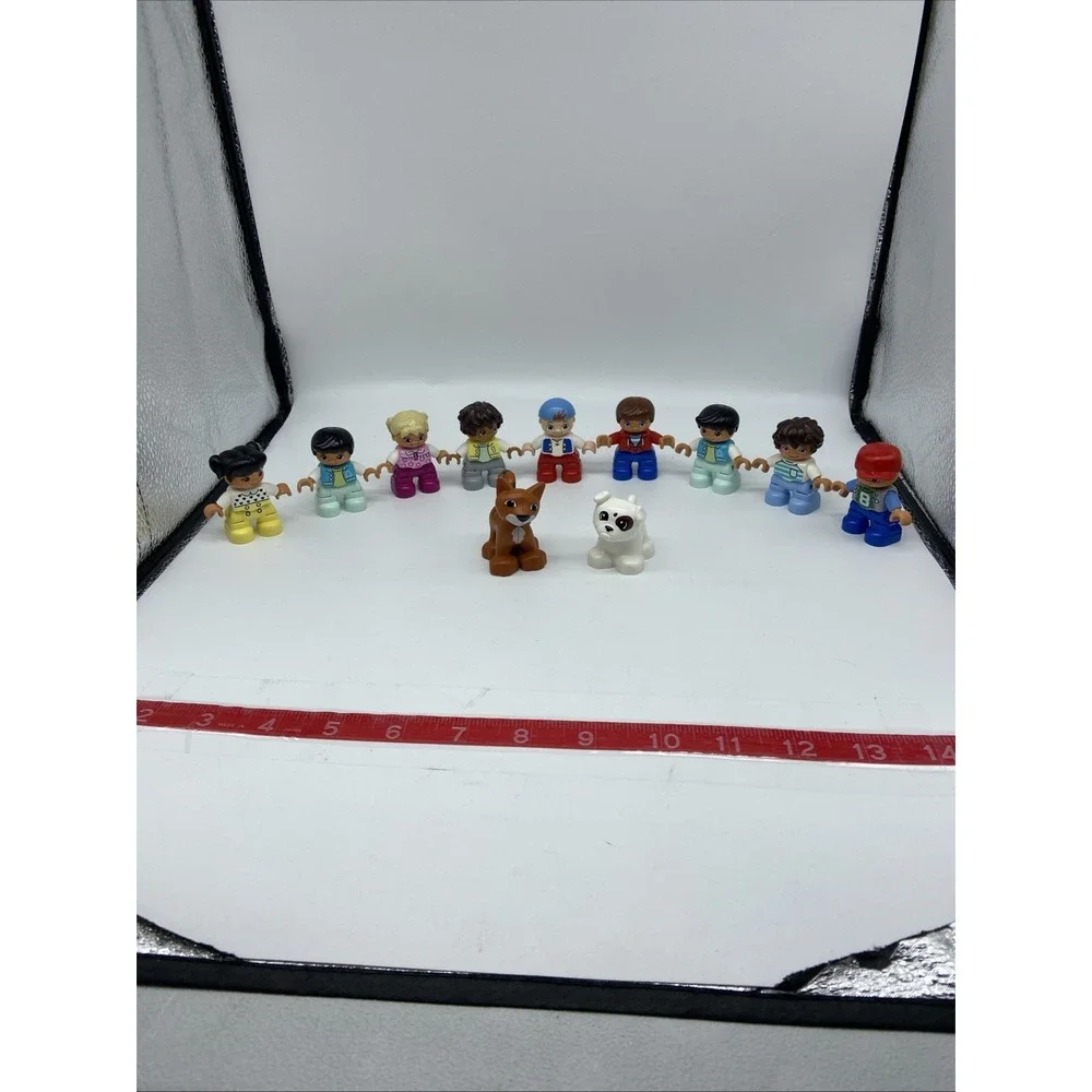 Duplo Lego Kid Figures (11) Dog Cat Boys Girls